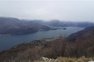 hiking e trekking a Mandello, lago di Como