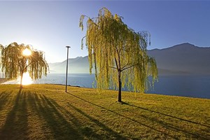 Domaso; lake Como, sunrise