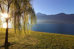 Domaso; lake Como, sunrise