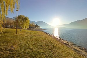 Domaso; lake Como, sunrise