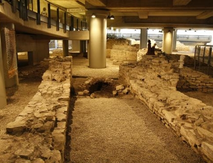 The ancient Roman Baths