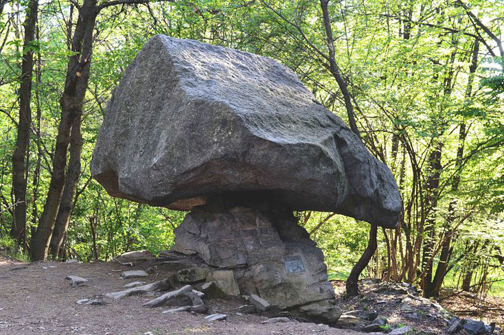 discovering prehistoric erratic boulders lake como torno